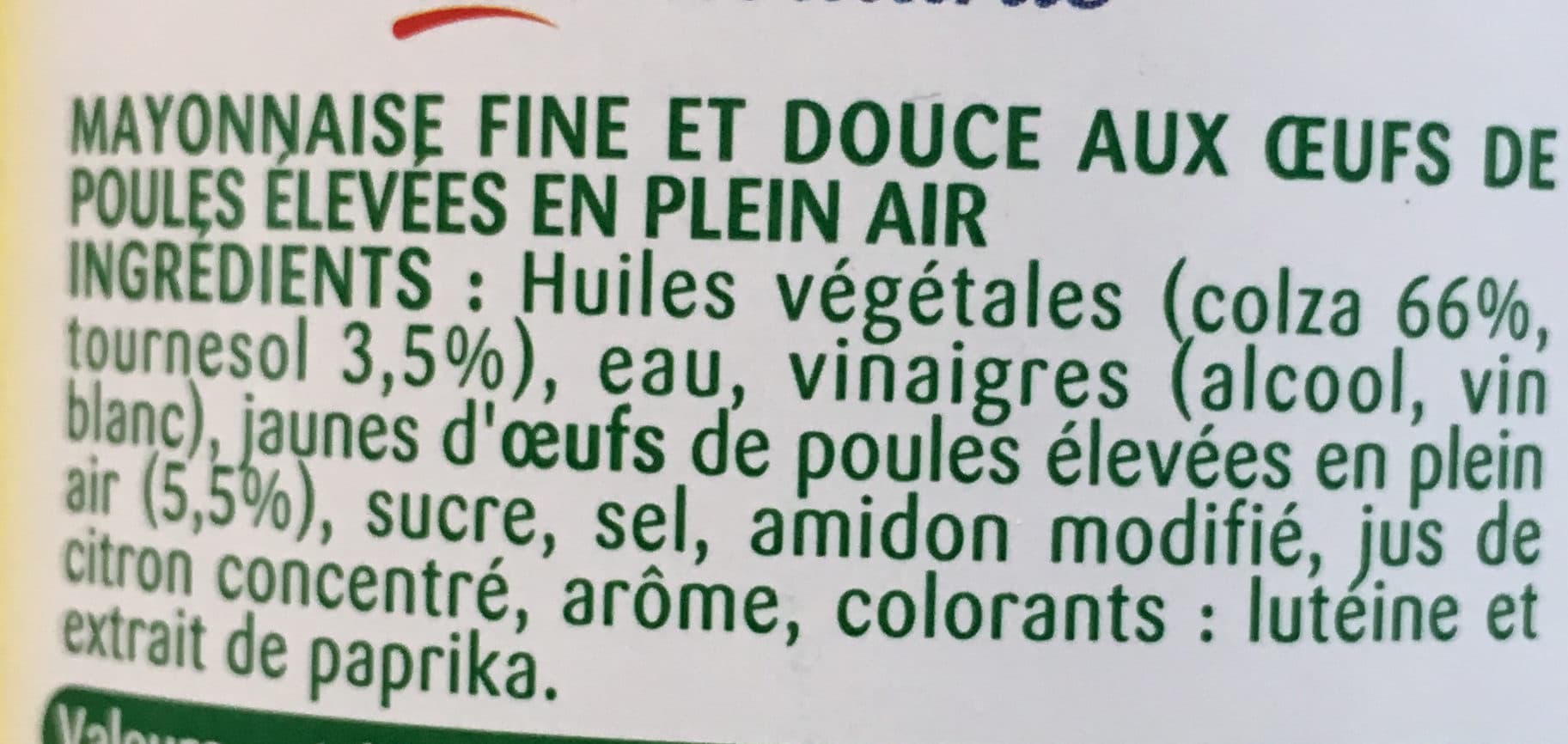 Lesieur Mayonnaise Fine & Douce sans moutarde (offre saisonnière) packshot