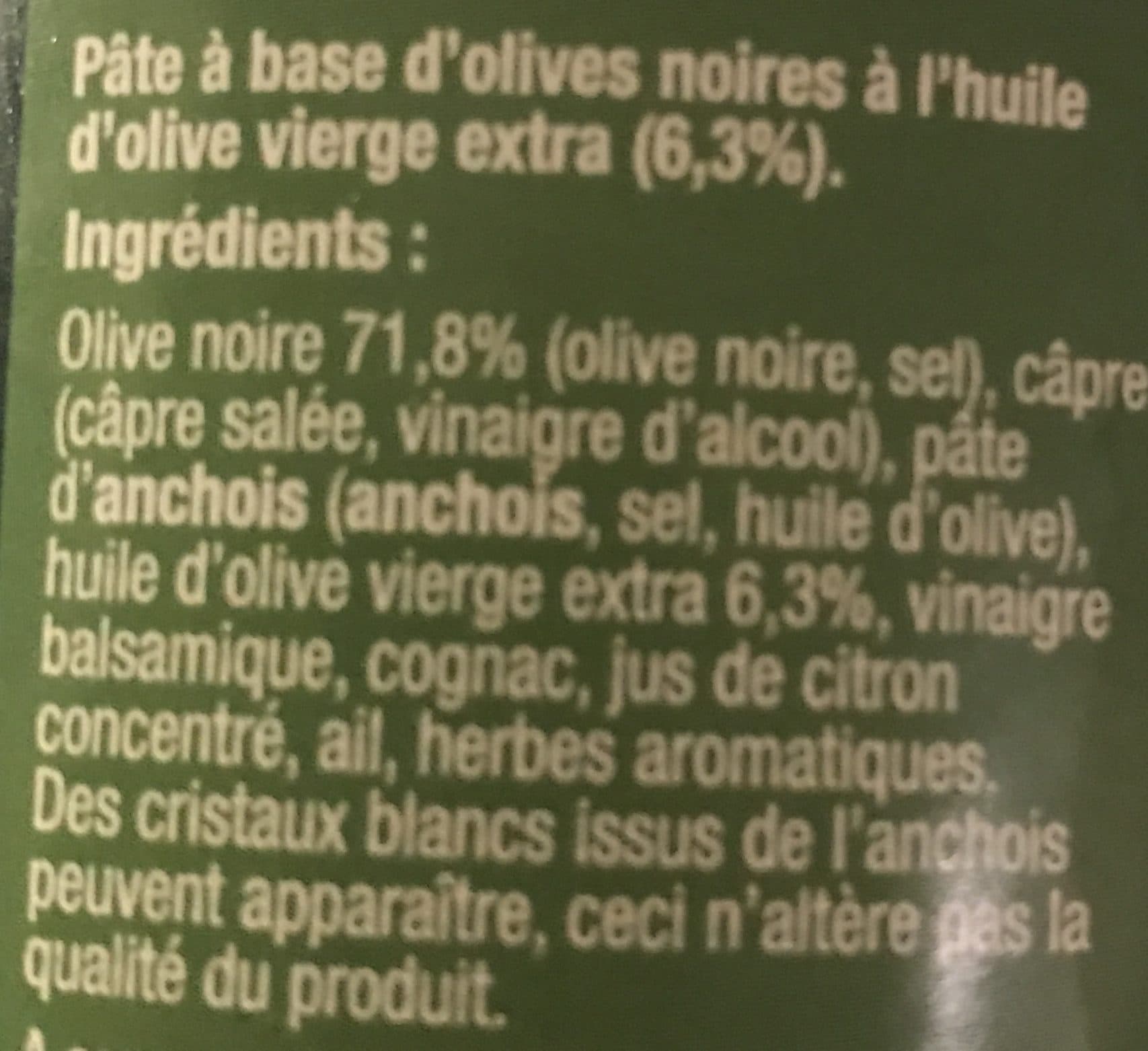 Puget Tapenade noire packshot