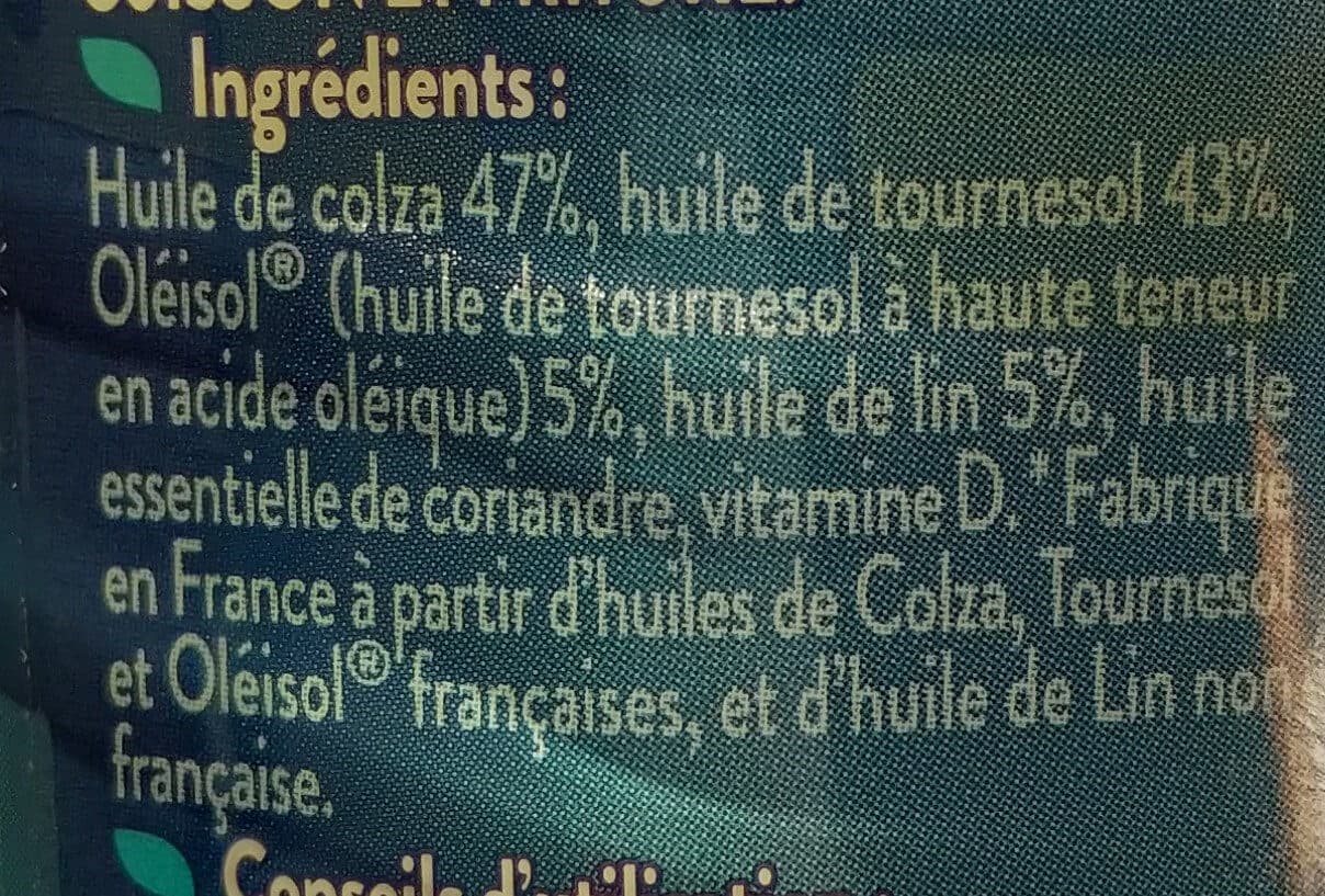 Lesieur Huile Isio 4 packshot