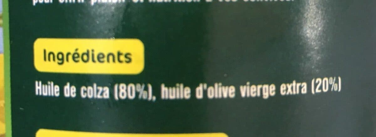 lesieur Huile D'olive Et Colza packshot