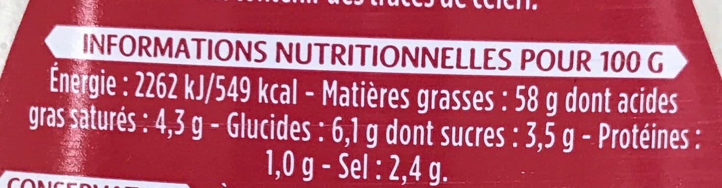 Lesieur Sauce Kebab touche d'Ail packshot