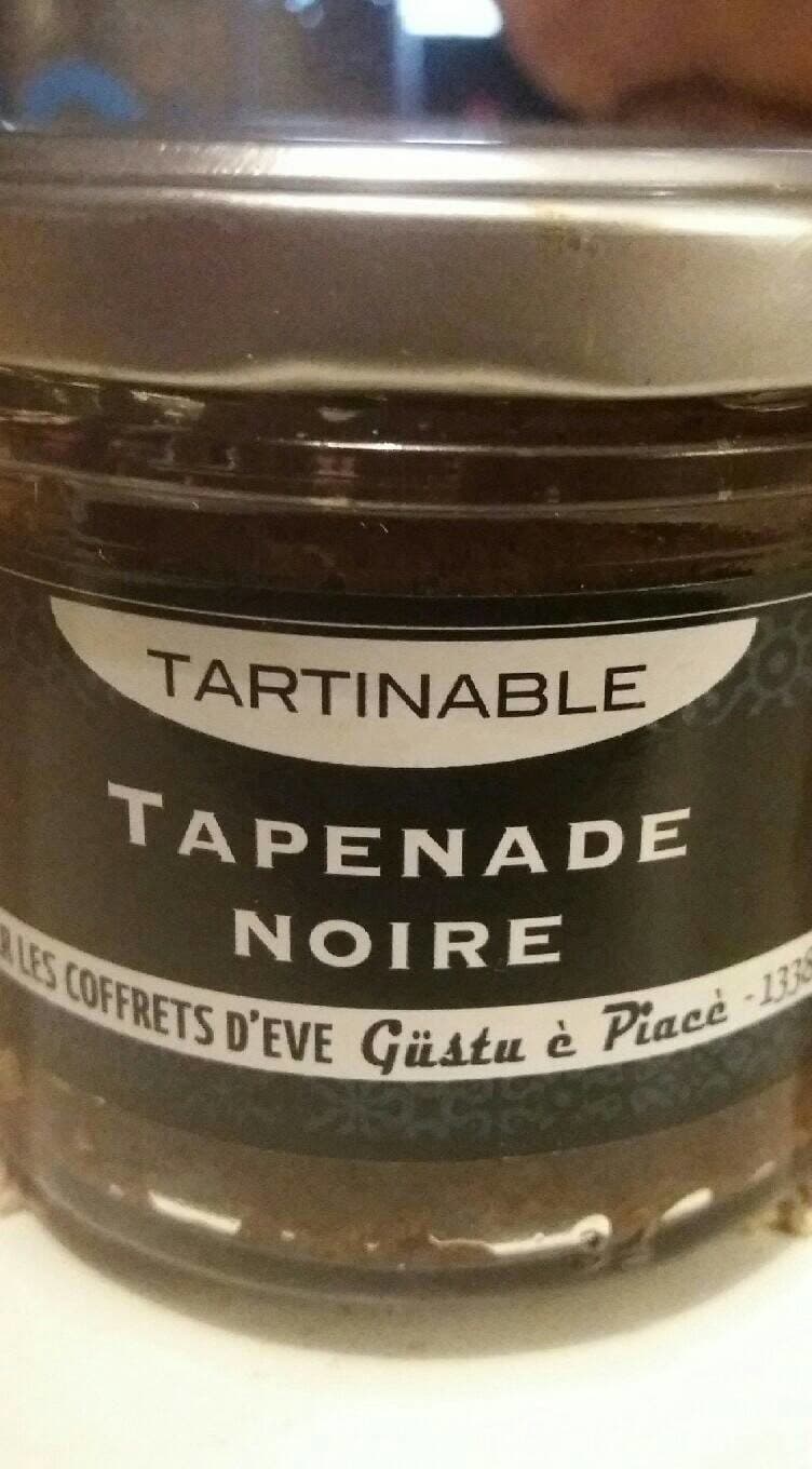 Tartinable Tapenade noire packshot