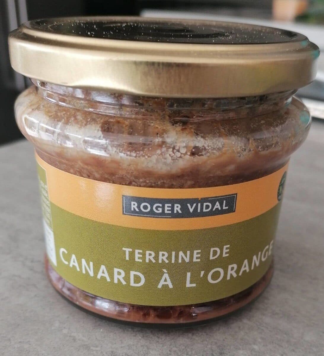 ROGER VIDAL Terrine de canard a l orange packshot