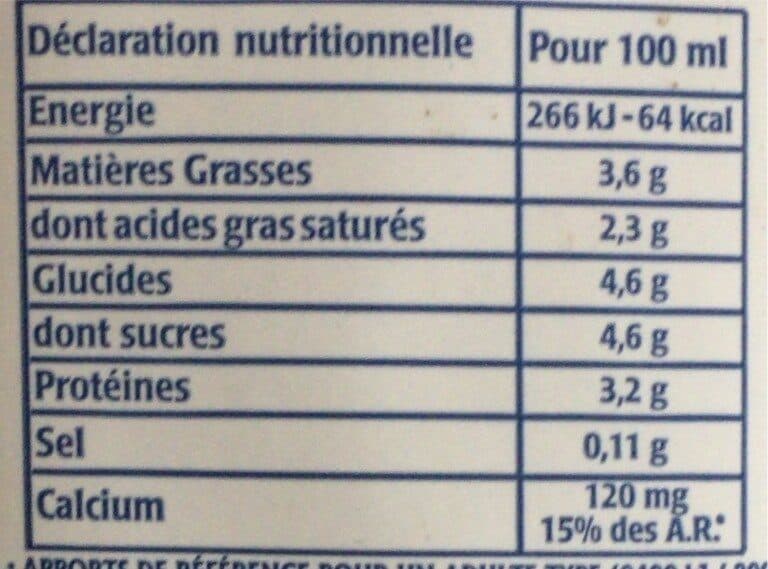 Maîtres Laitiers en Normandie Valco lait frais entier packshot