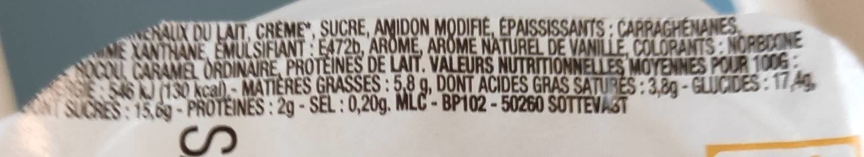 campagne de France Liégeois saveur vanille packshot
