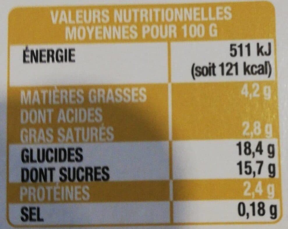 Campagne de France Liégeois saveur café packshot