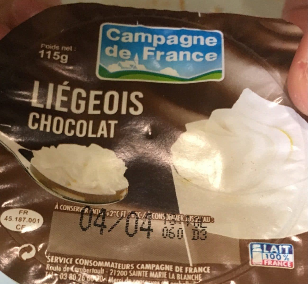 campagne de france liegeois packshot