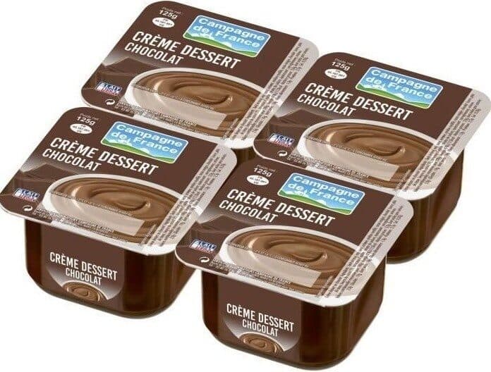 Campagne De France Crème dessert chocolat packshot