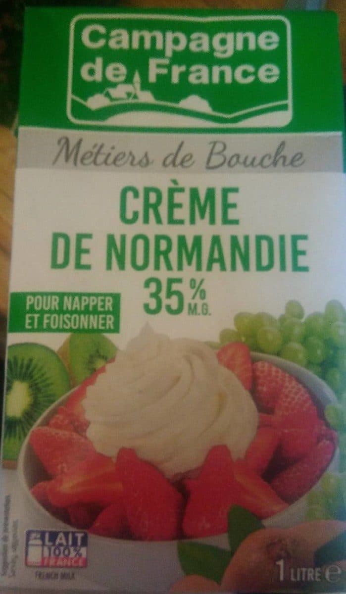 Campagne de France Crème de Normandie packshot