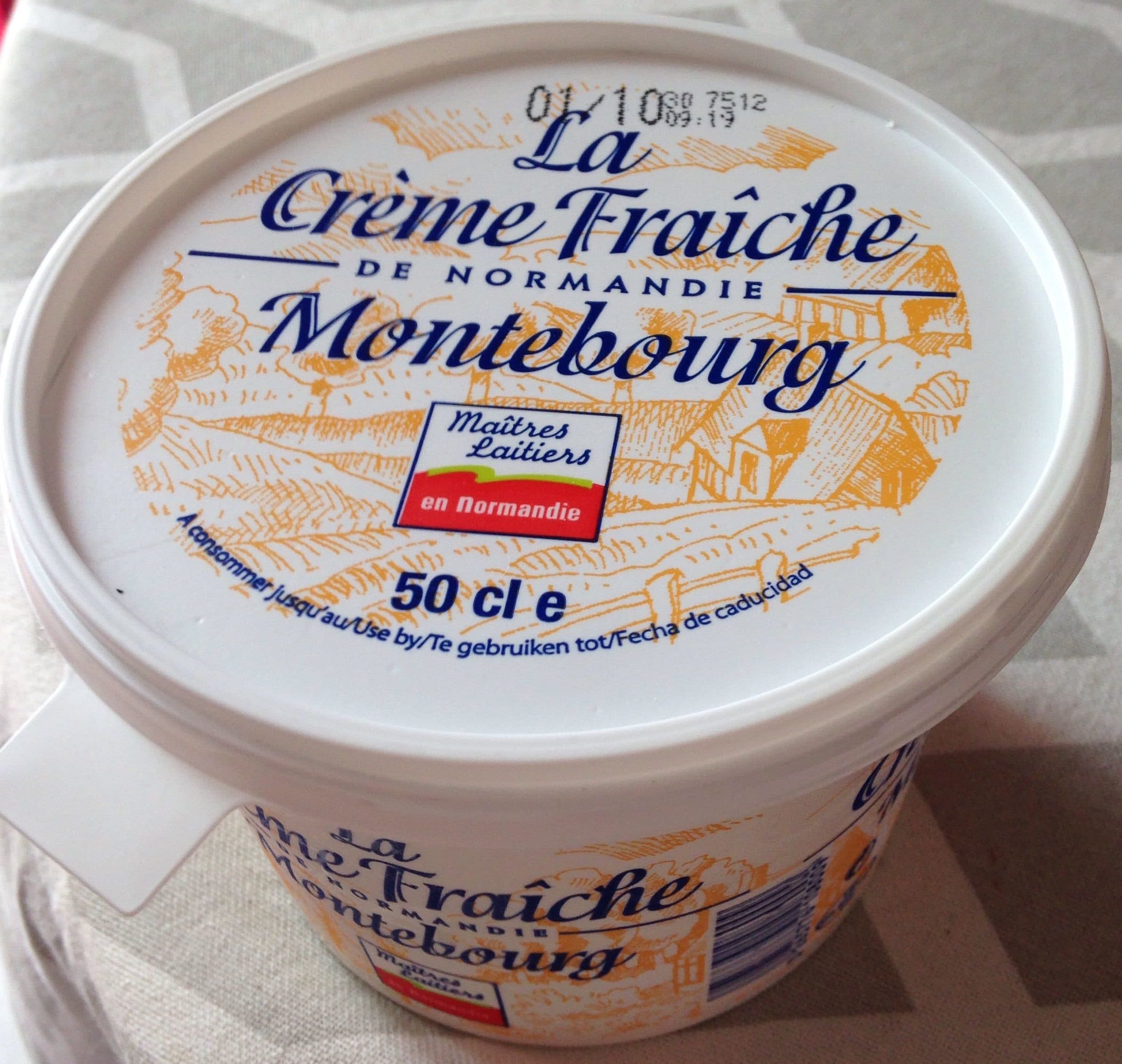 Maîtres Laitiers en Normandie Crème fraîche Montebourg packshot