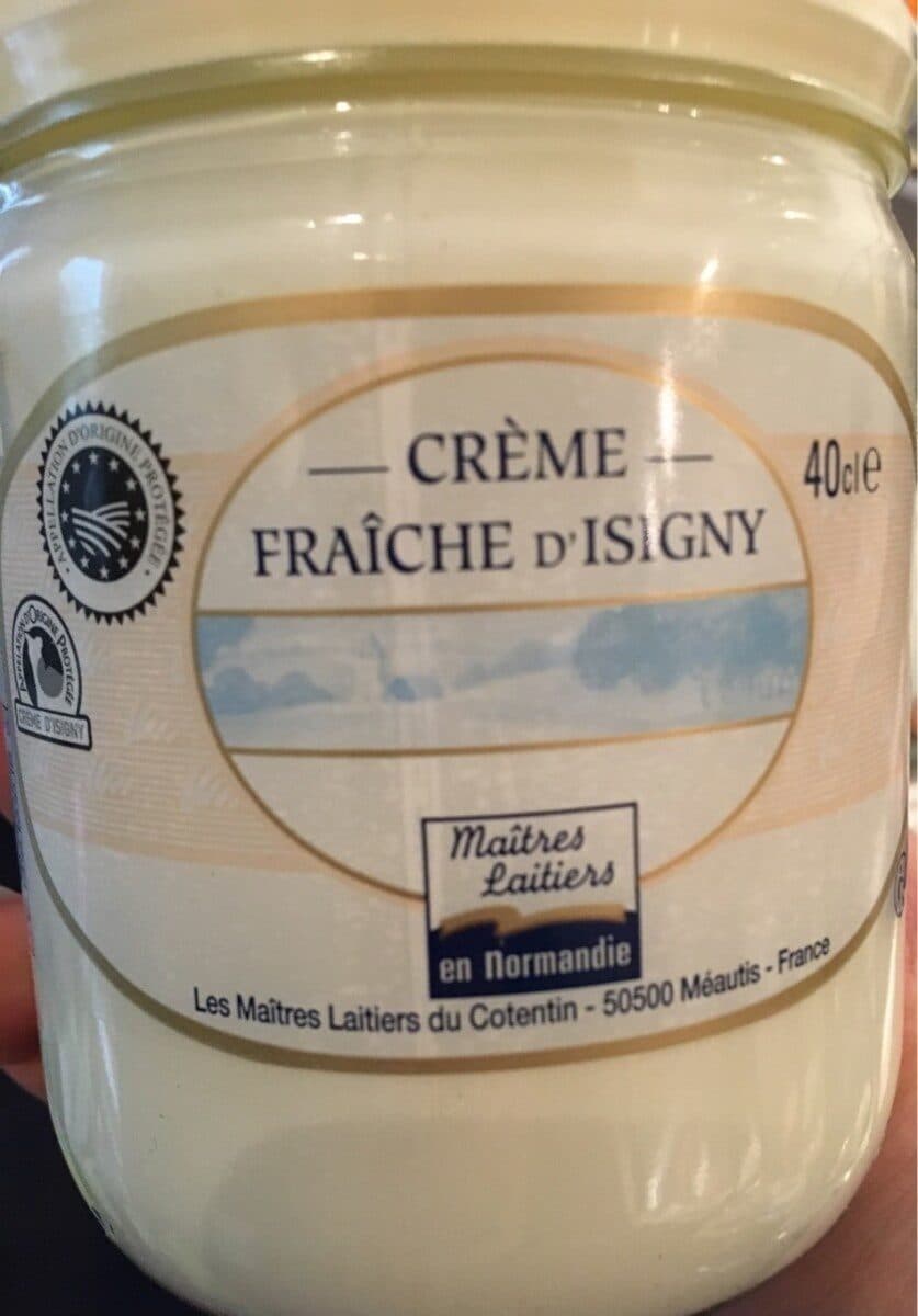 Maîtres Laitiers Crème Fraîche d'Isigny (38% MG) packshot