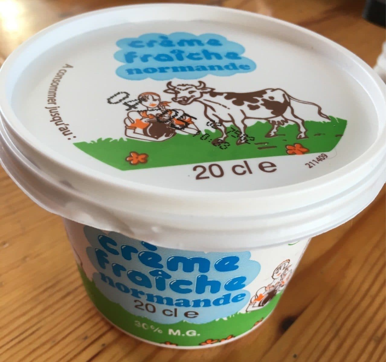 Open Food Facts Crème Fraiche Normande packshot