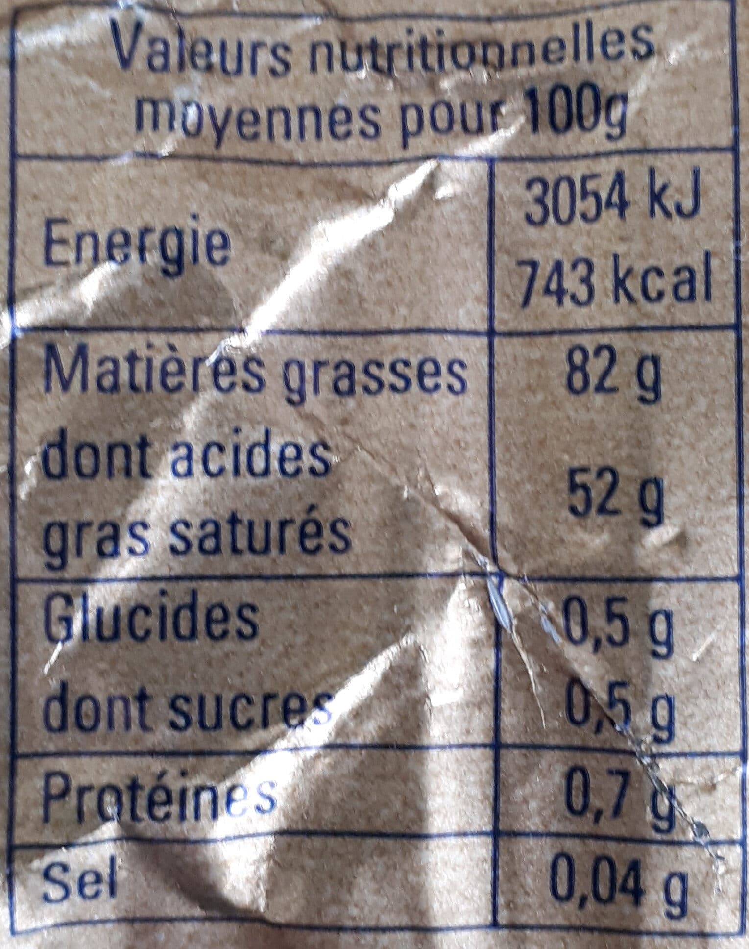 Beurrerie devilloise Beurre de baratte d'Isigny packshot