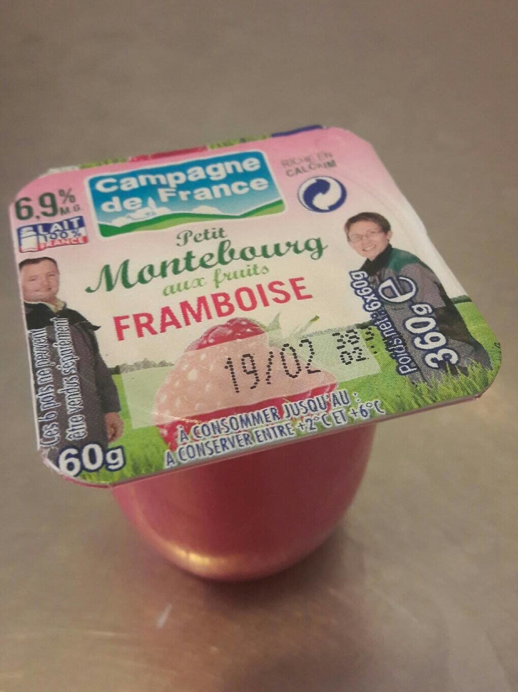 Campagne De France Fromage Blanc 6,9 % Fruits Pulpe packshot
