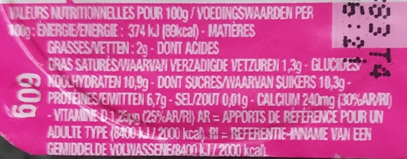 Campagne de France Fromage frais Fraise, Abricot, Framboise 6 x 60 g packshot