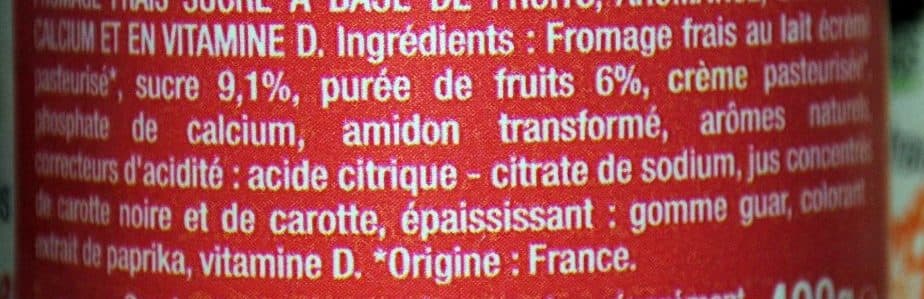 Campagne de France Fromage Frais aux Fruits 2% M.G. packshot