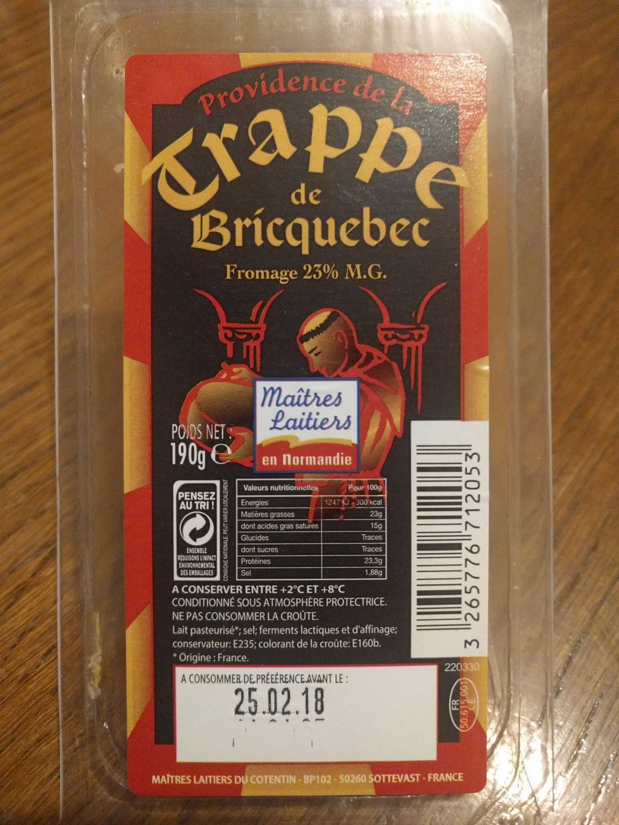 Maitre Laitiers Providence de la Trappe de Bricquebec packshot