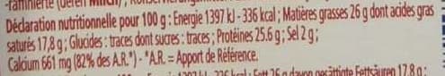 Maîtres Laitiers Valco Raclette tranches packshot