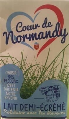 Cœur de Normandy Lait demi-ecreme packshot