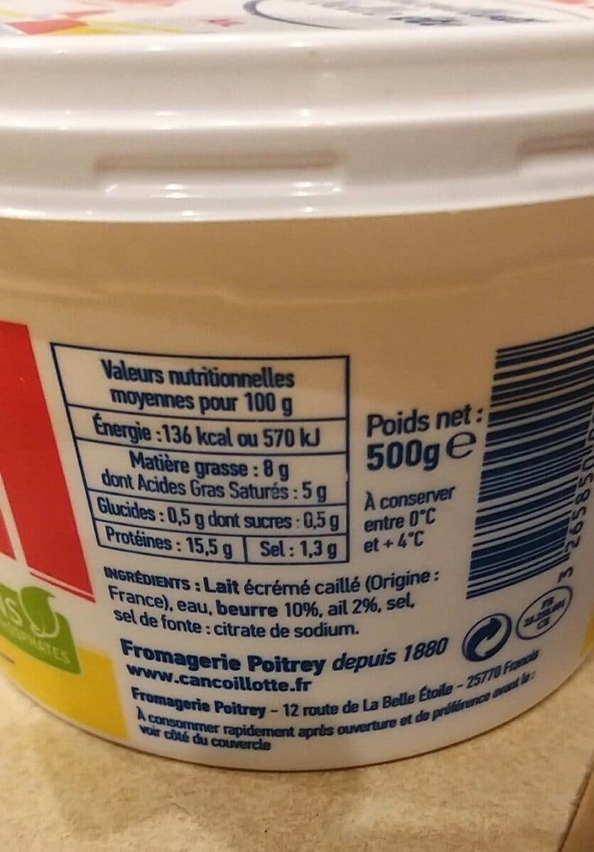 La belle etoile Cancoillotte packshot