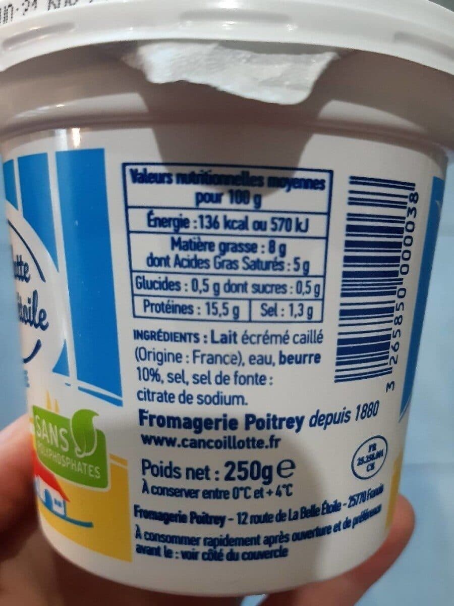 La belle etoile Cancoillotte Nature packshot