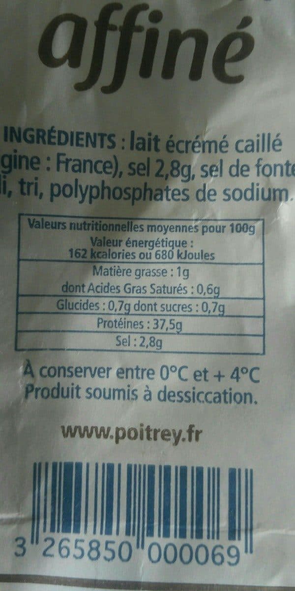 Poitrey Metton affiné 250g packshot