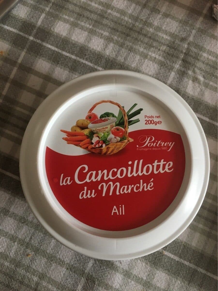 Fromagerie Poitrey La cancoillotte du marché Ail packshot