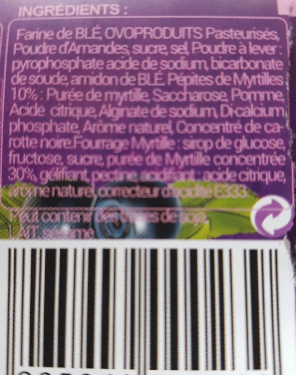 Saveurs Des Montagnes Croquants aux myrtilles packshot