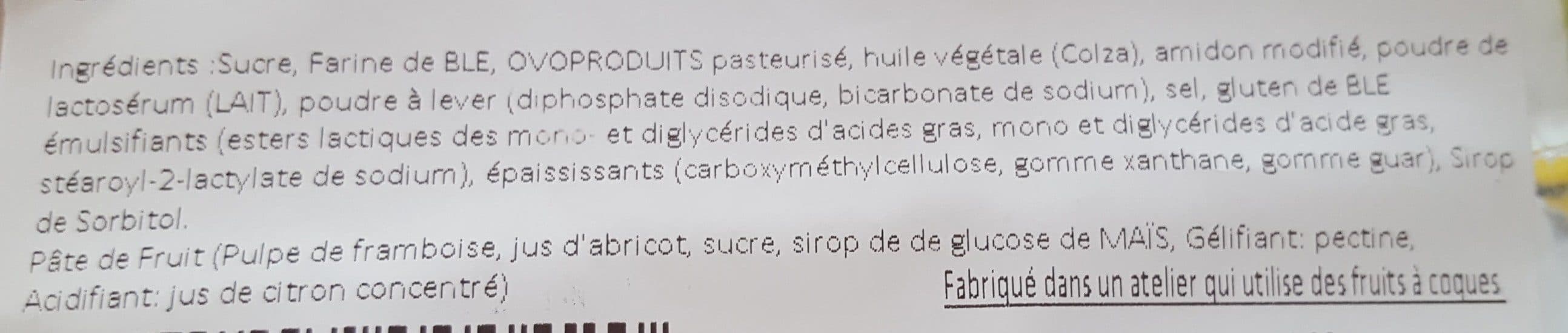 Saveur Des Montagnes Cake framboise packshot