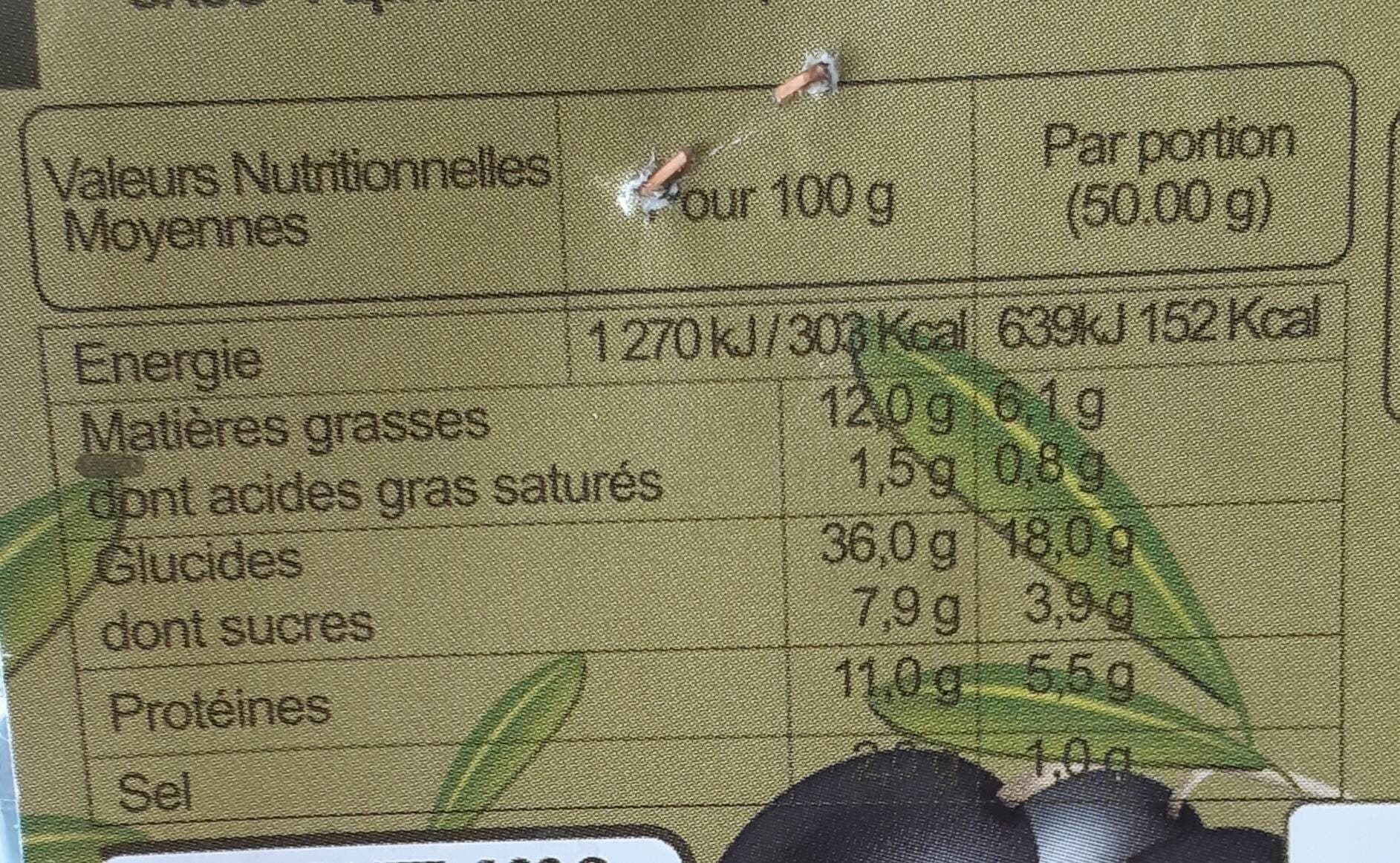 Open Food Facts Croq'apéro olives packshot