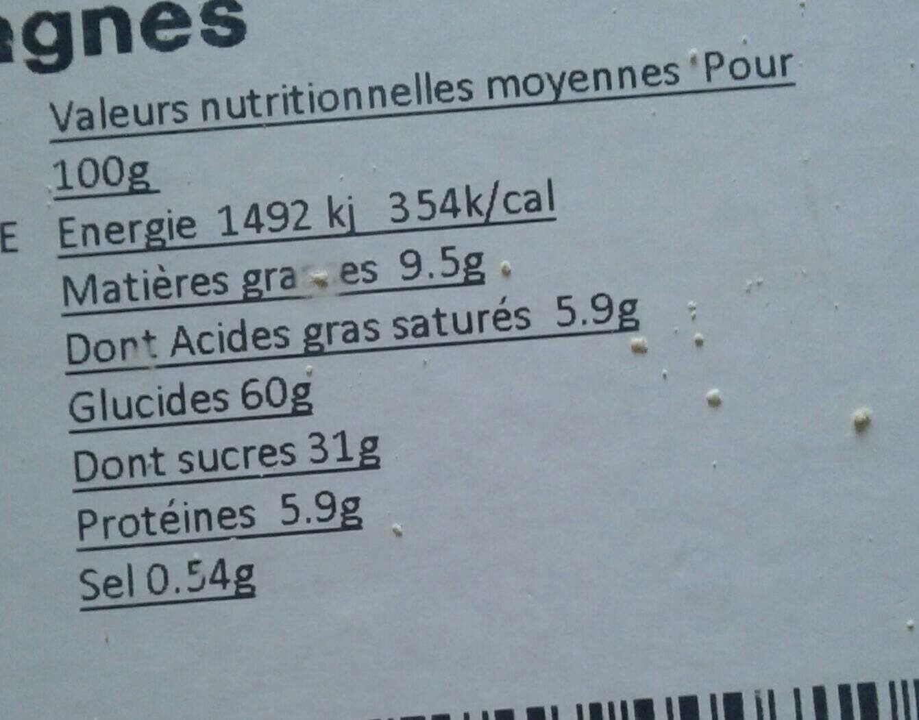 Saveurs des Montagnes Tarte de pays packshot