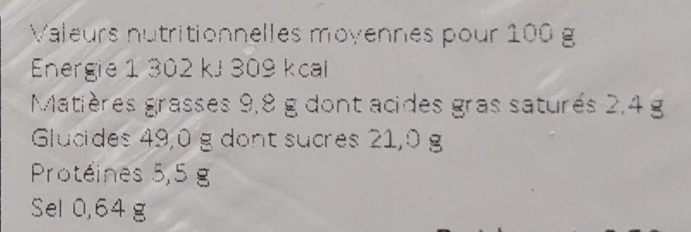 Saveurs des Montagnes Tarte fruits des Montagnes packshot