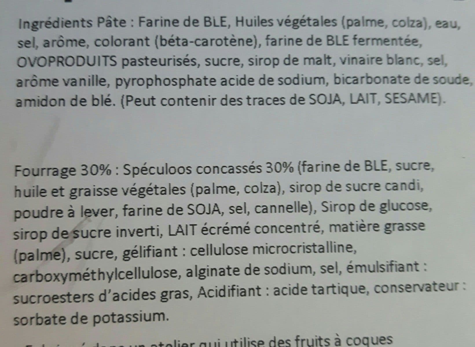 Saveurs des Montagnes Tarte Spéculoos packshot