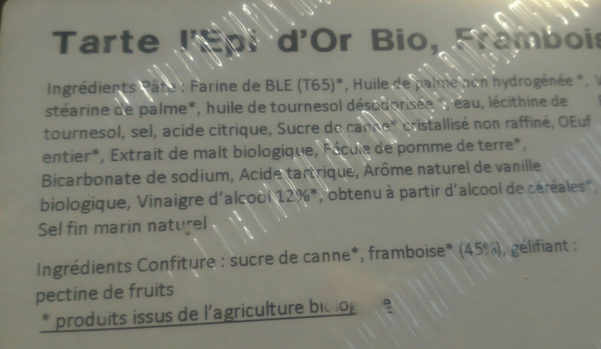 Open Food Facts Lépidor tarte du champsaur packshot