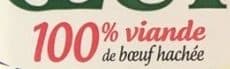 Tendre et Plus Steaks Hachés Pur Bœuf packshot