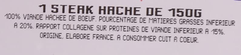 Sans marque Steak Haché packshot