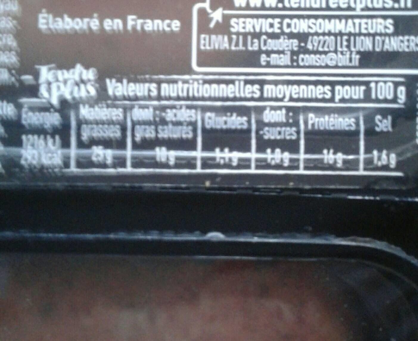 Open Food Facts Mini tapas aux herbes packshot