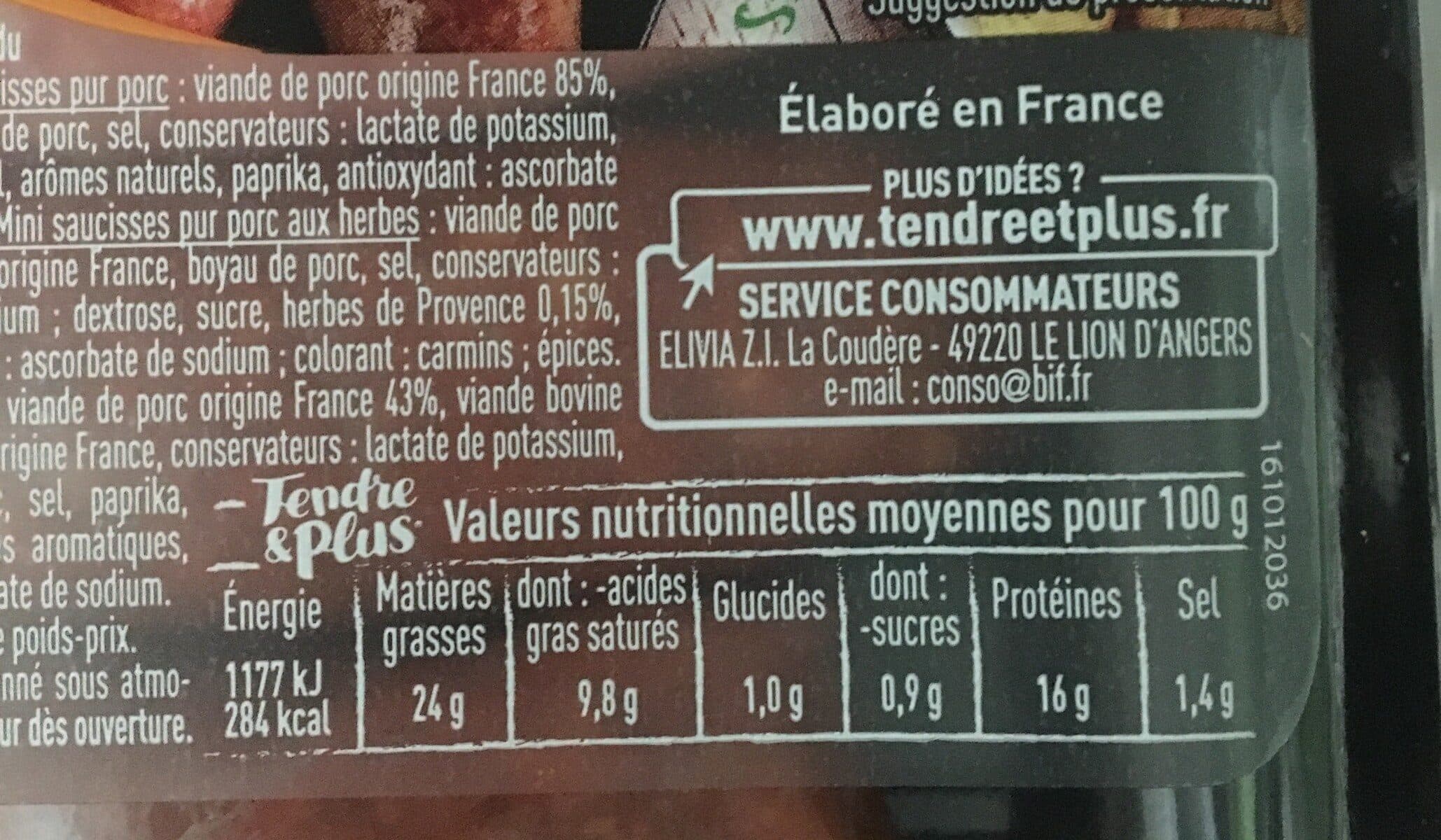 Open Food Facts Mini tapas mixte packshot