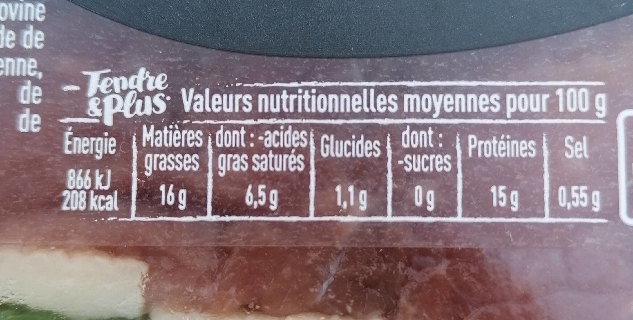 Open Food Facts Brochette de boeuf extra tendre x4 packshot