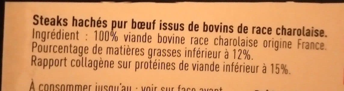 Tendre & Plus Le 12% le caractère de Charolais packshot
