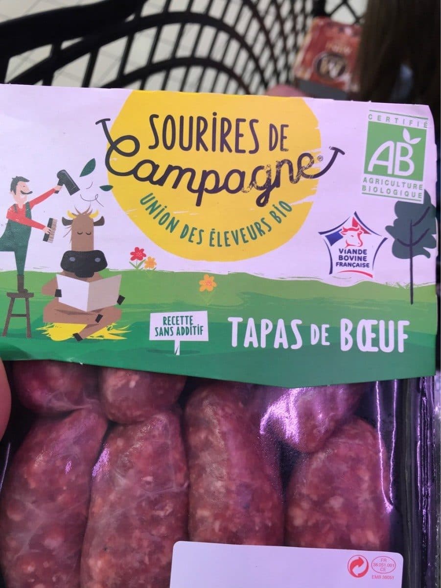 Open Food Facts Tapas de boeuf packshot