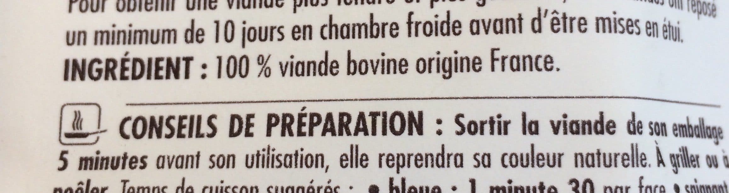 Open Food Facts Pavés charolais packshot