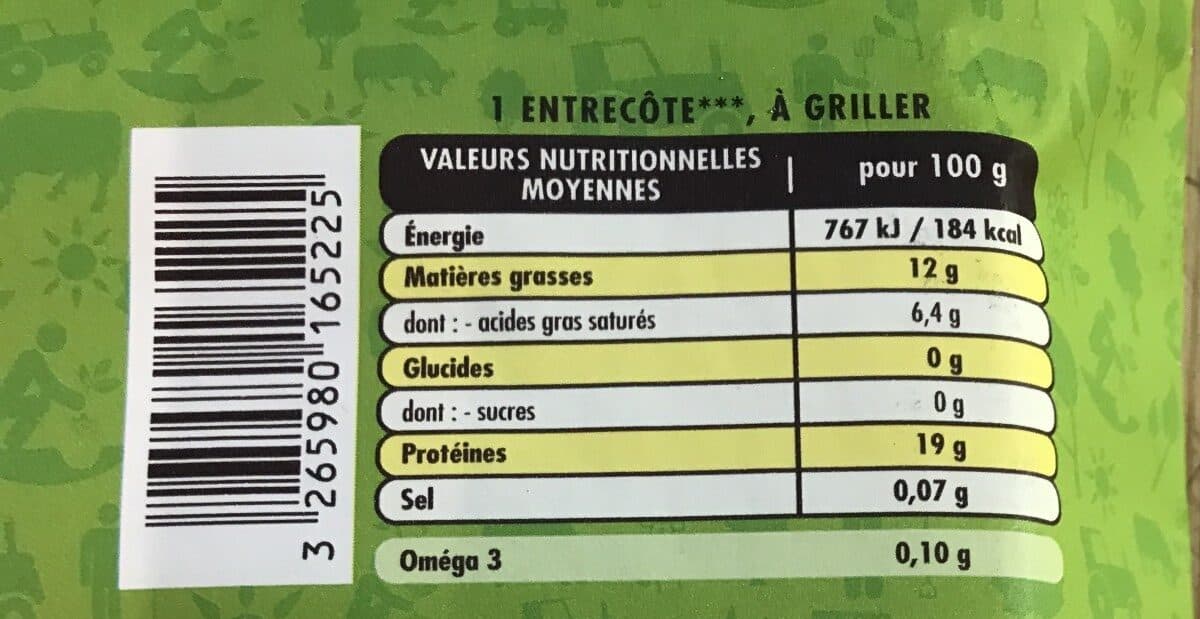 La Nouvelle Agriculture 1 entrecote charolais packshot