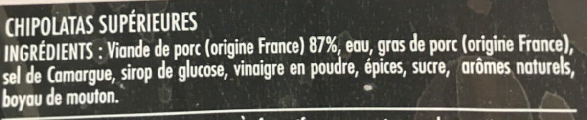 La Nouvelle Agriculture Chipolatas supérieures packshot
