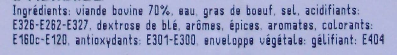 Petit Prix 6 Merguez packshot