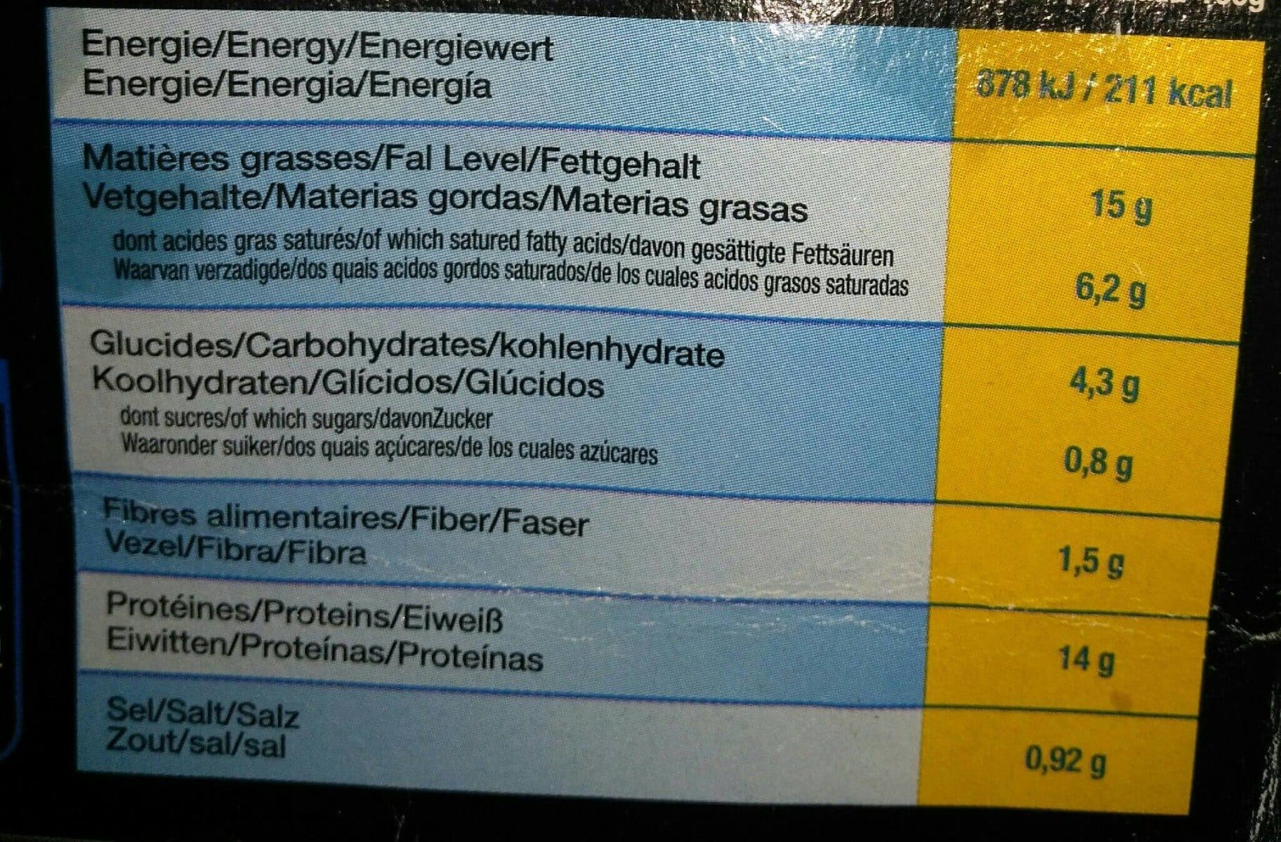 Open Food Facts Burgers surgelés packshot