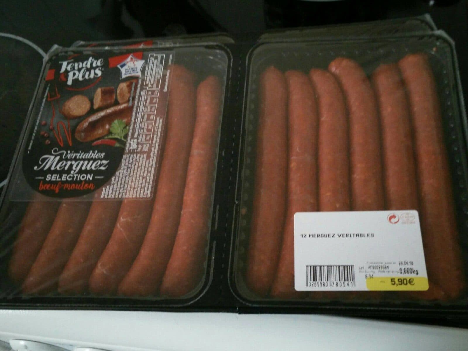 Open Food Facts Merguez boeuf mouton packshot