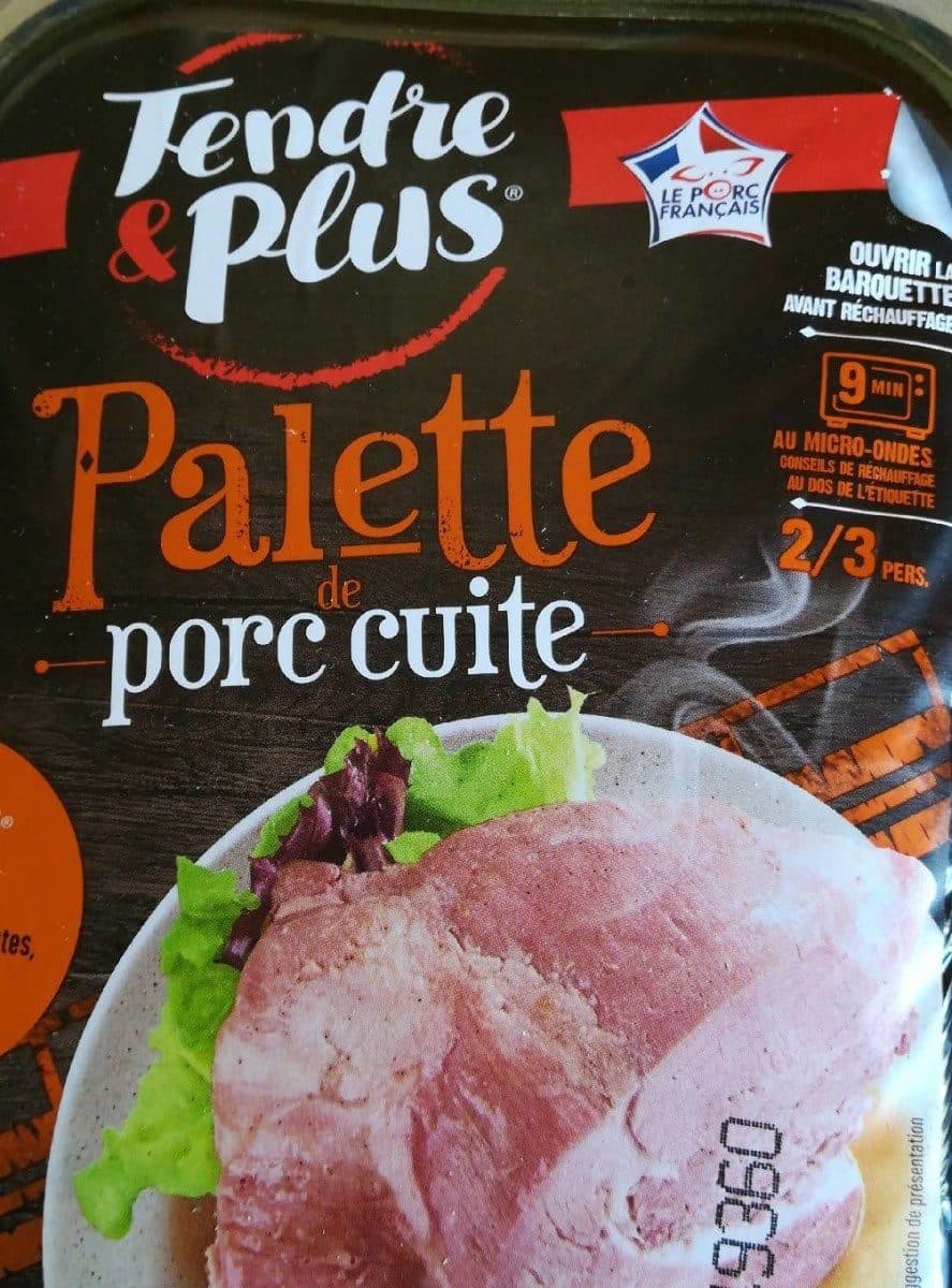 Tendre & Plus Palette de porc cuite packshot