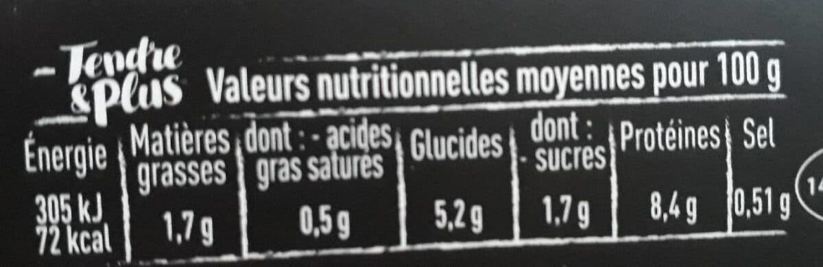 Tendre Et Plus Pot au feu viande de Boeuf/ légumes cuits packshot