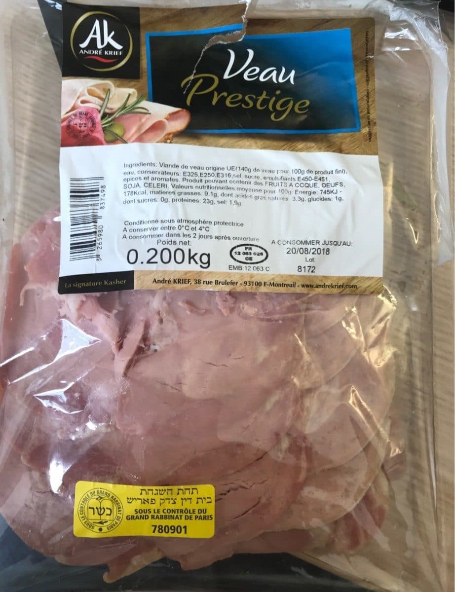 André Krief Veau prestige packshot